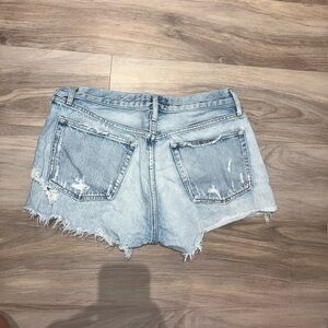 Agolde Parker Vintage Cut Off Jean Shorts